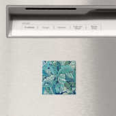 Acanthus Grün, William Morris Magnet (In Situ (Geschirrspüler))