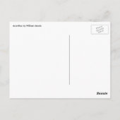 Acanthus Leaves by William Morris, Antique Textile Postkarte (Rückseite)