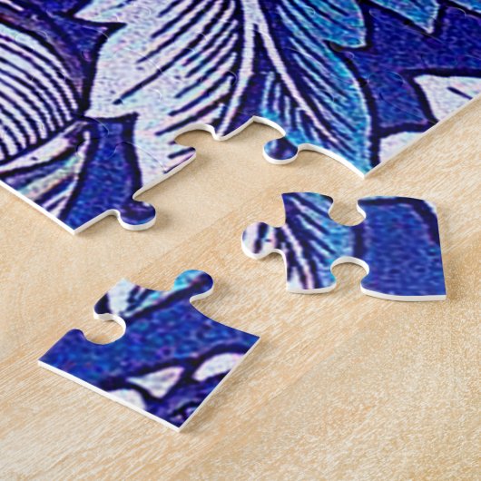 Acanthus Lila, William Morris Puzzle (Seite)