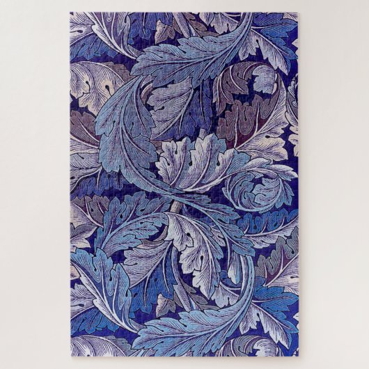 Acanthus Lila, William Morris Puzzle (Vertikal)