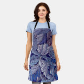 Acanthus Lila, William Morris Schürze (Getragen)