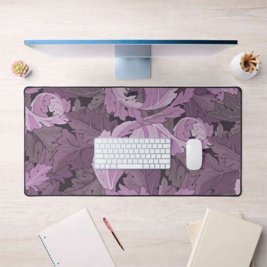 Acanthus Magenta, William Morris Schreibtischunterlage (Büro 1)