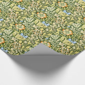 Acanthus mit reichen Farben Geschenkpapier (Ecke)