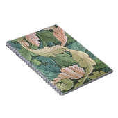 "Acanthus" Tapetenentwurf, 1875 Notizblock (Rechte Seite)