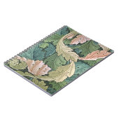 "Acanthus" Tapetenentwurf, 1875 Notizblock (Linke Seite)