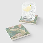 "Acanthus" Tapetenentwurf, 1875 Steinuntersetzer (Seitenansicht)