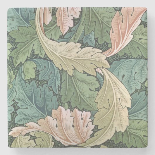 "Acanthus" Tapetenentwurf, 1875 Steinuntersetzer (Vorderseite)