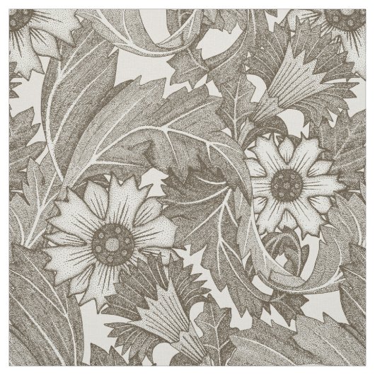 Acanthus Tee stark weiß Stoff (Muster)