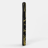 Acanthus Verlasse Gold und Black Case-Mate iPhone Hülle (Hinten/Rechts)