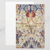 Acanthus (von William Morris) Briefpapier (Vorne/Hinten)