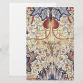 Acanthus (von William Morris) Briefpapier (Vorne/Hinten)