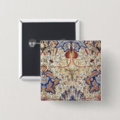 Acanthus (von William Morris) Button (Vorne & Hinten)