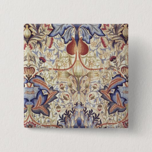 Acanthus (von William Morris) Button (Vorderseite)