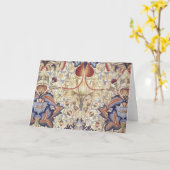 Acanthus (von William Morris) Karte (Gelbe Blume)
