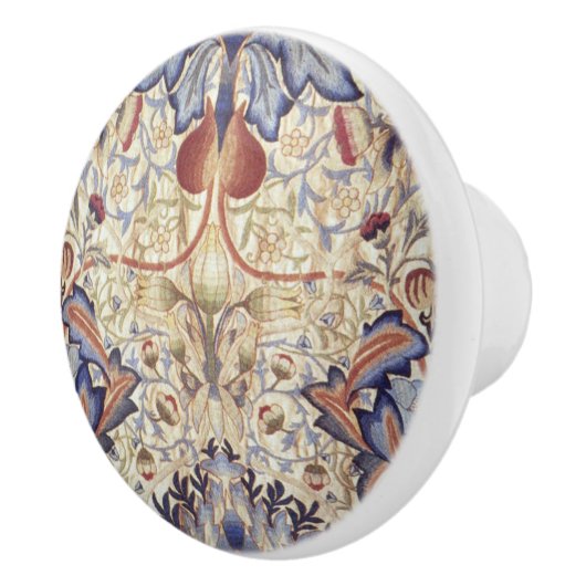 Acanthus (von William Morris) Keramikknauf (Rechts)