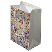 Acanthus (von William Morris) Mittlere Geschenktüte (Vorderseite Schrägansicht)