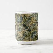 Acanthus von William Morris Monogram Floral Verwandlungstasse (Zentrum)