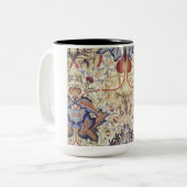 Acanthus (von William Morris) Zweifarbige Tasse (Vorderseite Links)
