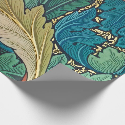 Acanthus, Wallpaper von William Morris Geschenkpapier (Ecke)