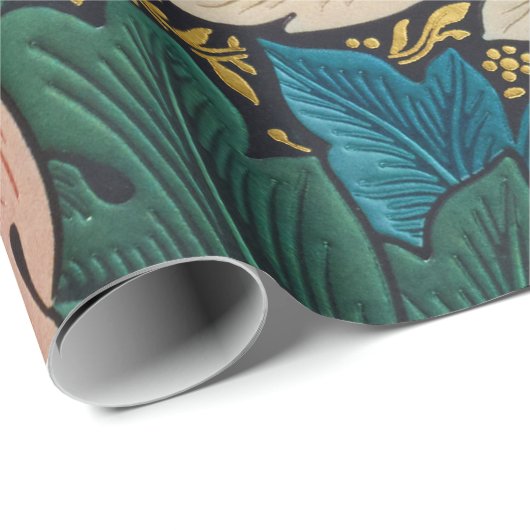 Acanthus, Wallpaper von William Morris Geschenkpapier (Rolleneckpunkt)