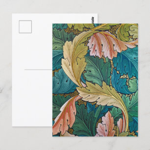 Acanthus, Wallpaper von William Morris Postkarte