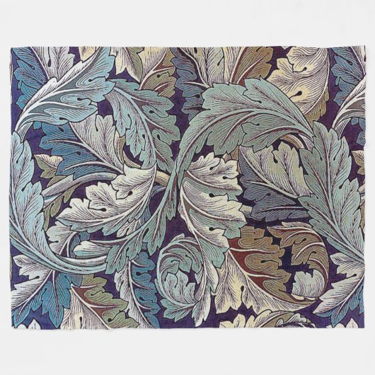 Acanthus, William Morris Fleecedecke (Vorderseite (Horizontal))