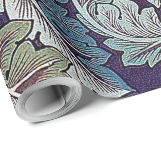Acanthus, William Morris Geschenkpapier (Rolleneckpunkt)