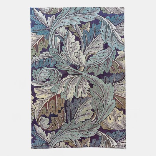 Acanthus, William Morris Geschirrtuch (Vertikal)