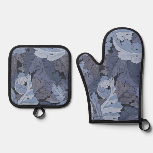 Acanthus, William Morris Ofenhandschuh & Topflappen-Set (Vorderseite)