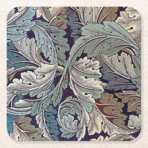 Acanthus, William Morris Rechteckiger Pappuntersetzer