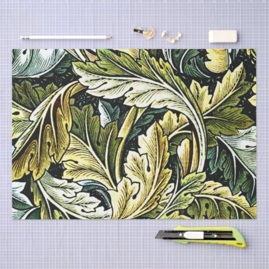 Acanthus, William Morris Seidenpapier (Handwerk)