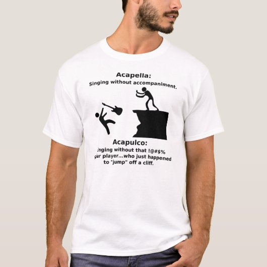 Acapella, Acapulco (Licht) T-Shirt (Vorderseite)