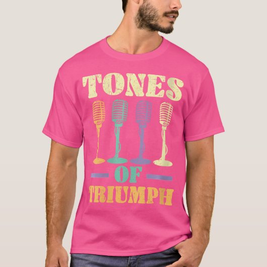 Acapella Gesangslehrer Musik Oper Sing T-Shirt (Vorderseite)