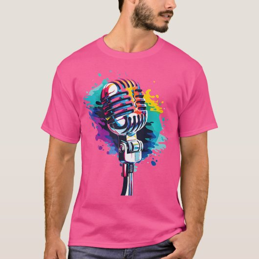 Acapella Gesangslehrer Musik Oper Sing T-Shirt (Vorderseite)