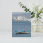 Acapulco-Boote 2 Postkarte (Stehend Vorderseite)