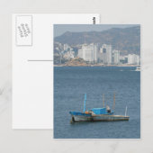 Acapulco-Boote 2 Postkarte (Vorne/Hinten)
