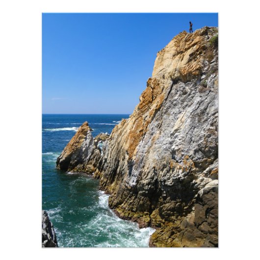 Acapulco Cliff Diver Fotodruck (Vorne)