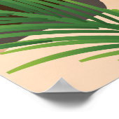 Acapulco Mexico Vintage Reiseplakat Poster (Ecke)