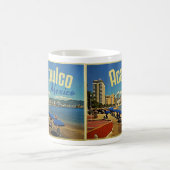 Acapulco Mexico Vintage Travel Kaffeetasse (Mittel)