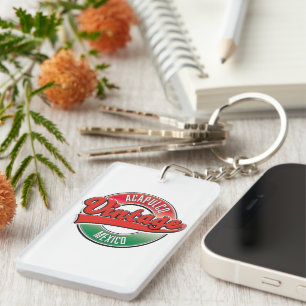 Acapulco Mexico Vintages Logo Schlüsselanhänger