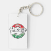 Acapulco Mexico Vintages Logo Schlüsselanhänger (Rückseite)