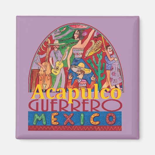 ACAPULCO Mexiko Magnet (Vorne)