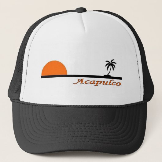 Acapulco, Mexiko Truckerkappe (Vorderseite)