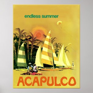 Acapulco-Reiseplakat Poster