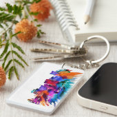 Acapulco Skyline Schlüsselanhänger (Vorderseite rechts)