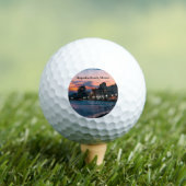 Acapulco-Strand, Mexiko Golfball (Insitu T-Shirt)
