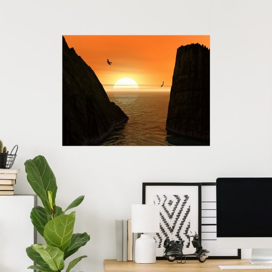 Acapulco (vergrößert) poster (Heimbüro)