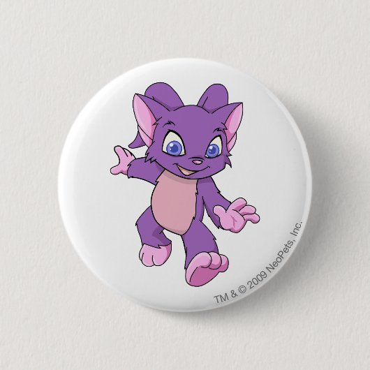 Acara lila button (Vorderseite)