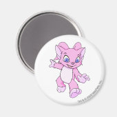 Acara Pink Magnet (Vorderseite/Rückseite)