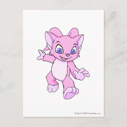 Acara Pink Postkarte (Vorderseite)